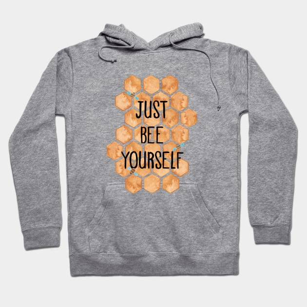 Bee Yourself Hoodie by Elena_ONeill